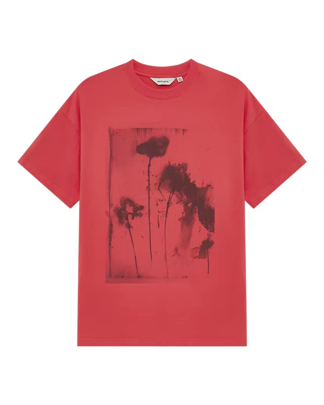 シャドウデザインカラーTシャツ　B0112
