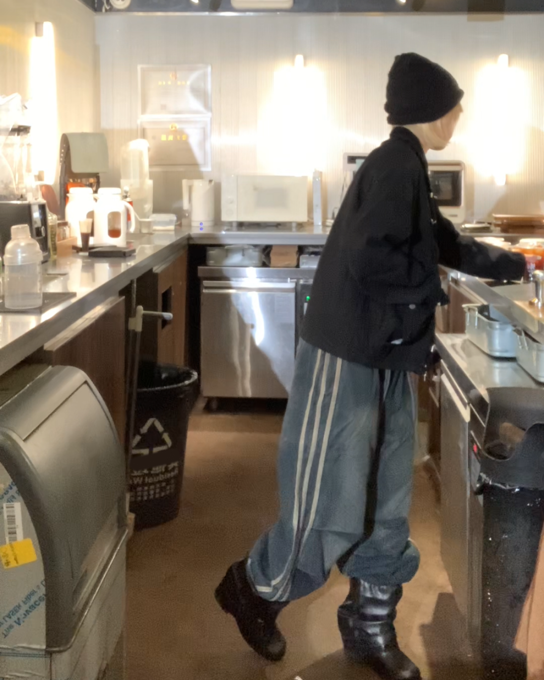 ドローコードサイドラインデニムパンツ B0077